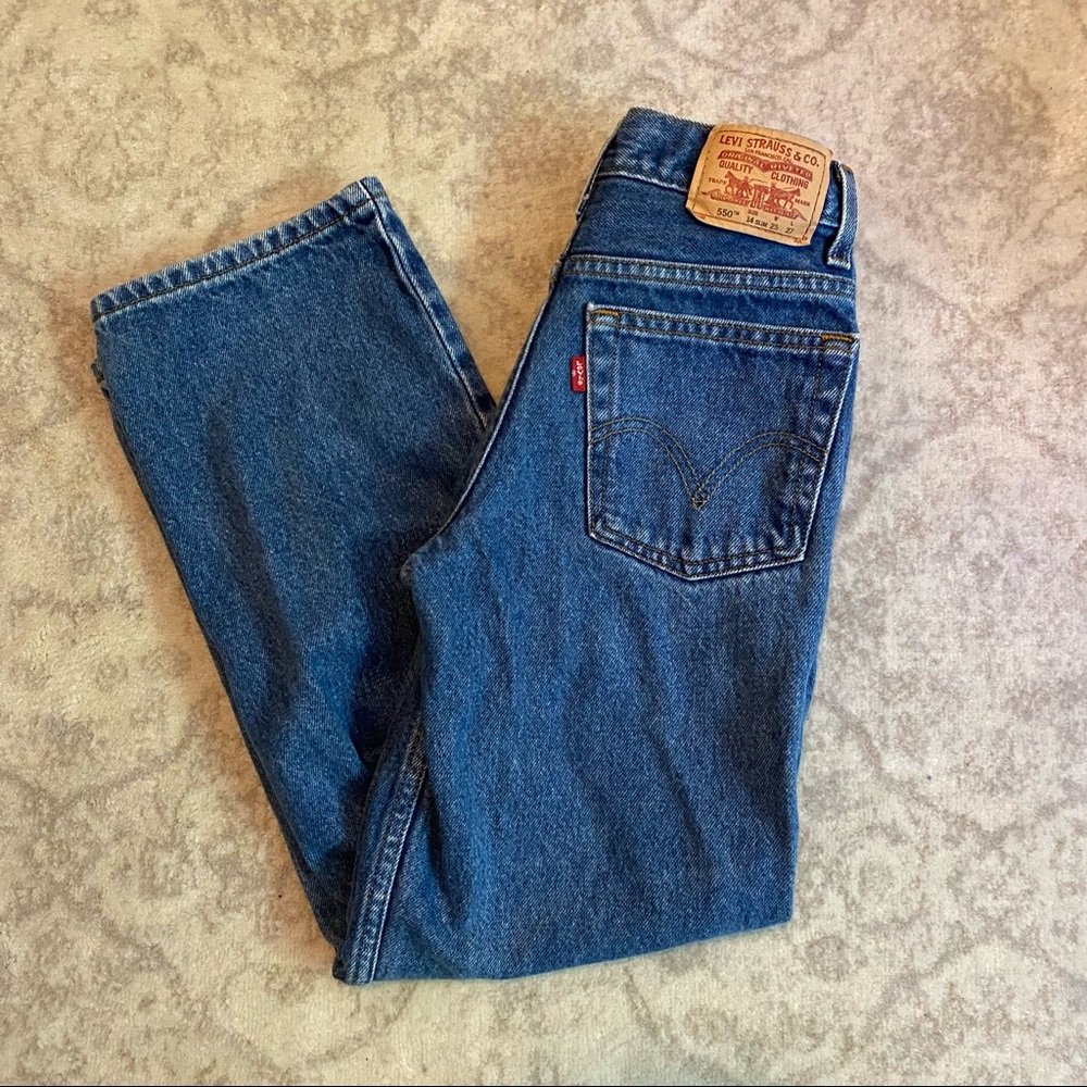 Vintage Dark Wash Levi 550s